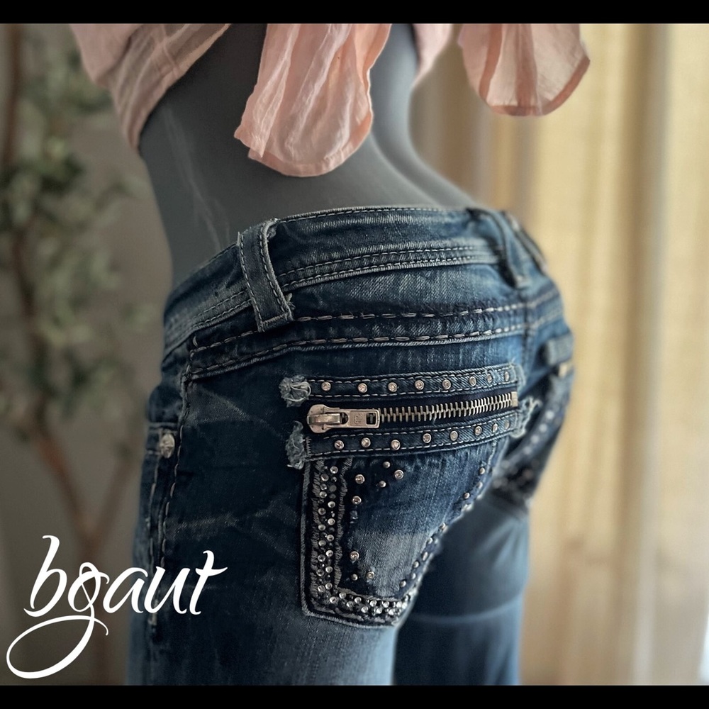 Miss Me Boot Jeans Style JE5732BR- 25 - Picture 3 of 14